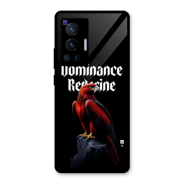 Dominance Eagle Glass Back Case for Vivo X70 Pro