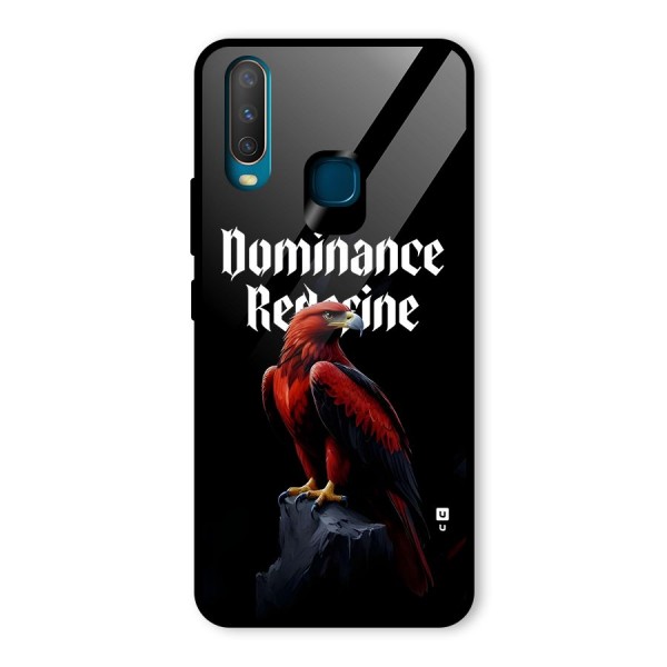 Dominance Eagle Glass Back Case for Vivo Y12