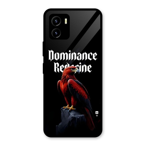 Dominance Eagle Glass Back Case for Vivo Y15s