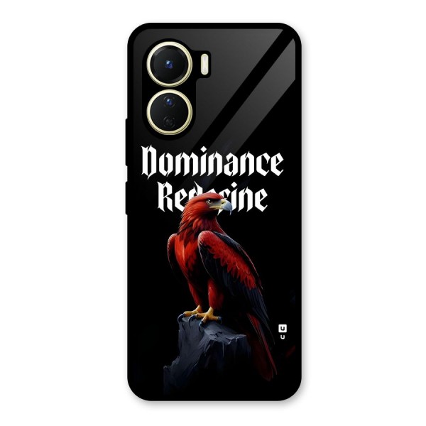 Dominance Eagle Glass Back Case for Vivo Y16