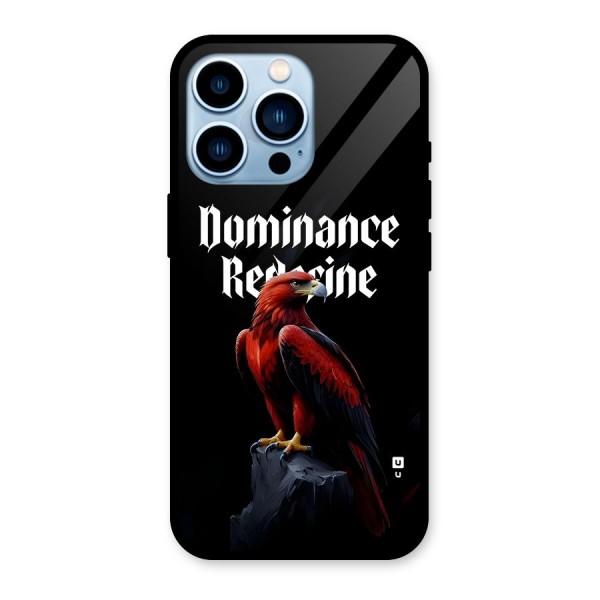 Dominance Eagle Glass Back Case for iPhone 13 Pro