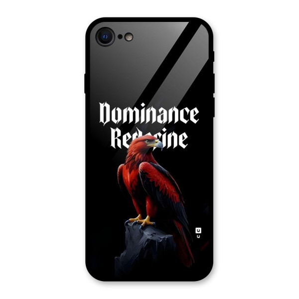 Dominance Eagle Glass Back Case for iPhone SE 2020