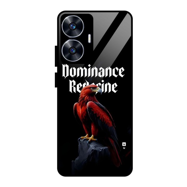 Dominance Eagle Glass Back Case for realme C55