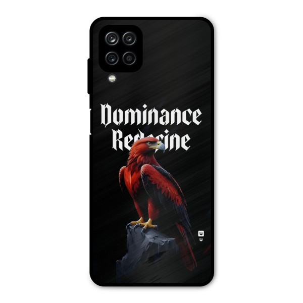 Dominance Eagle Metal Back Case for Galaxy A12