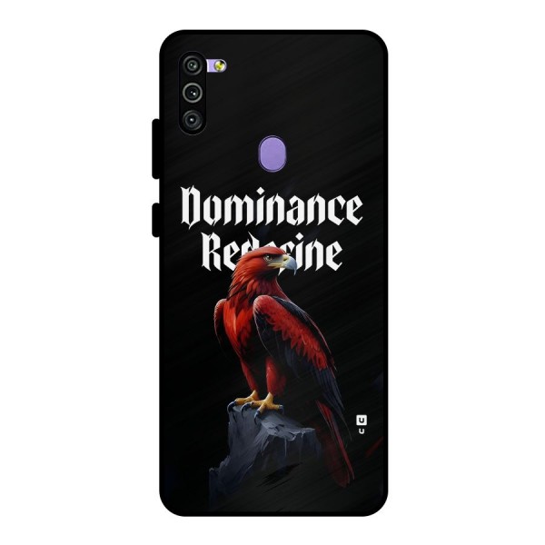 Dominance Eagle Metal Back Case for Galaxy M11