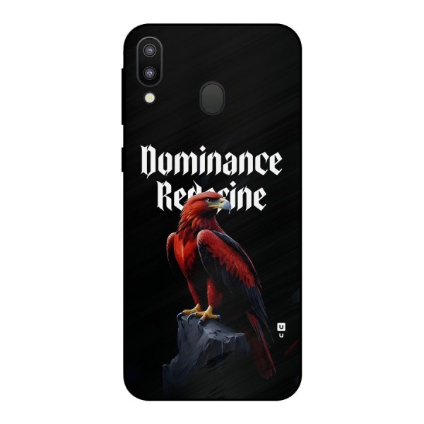 Dominance Eagle Metal Back Case for Galaxy M20