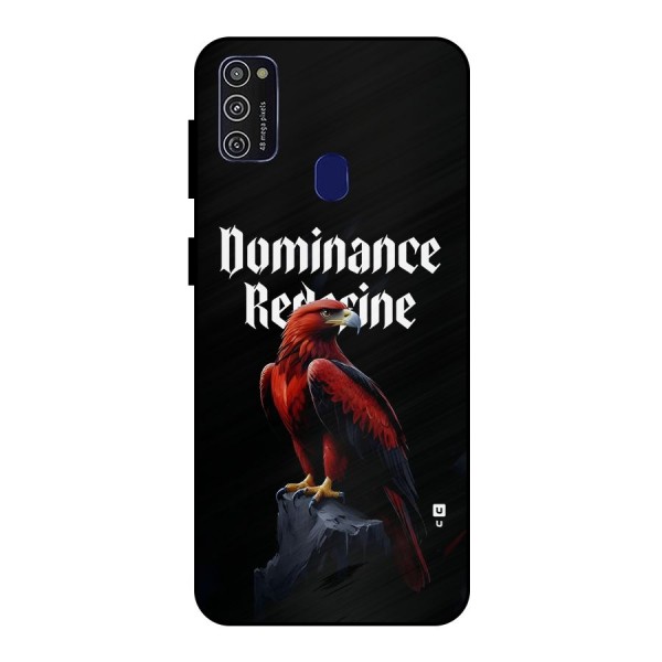 Dominance Eagle Metal Back Case for Galaxy M21