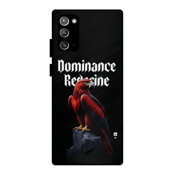 Dominance Eagle Metal Back Case for Galaxy Note 20