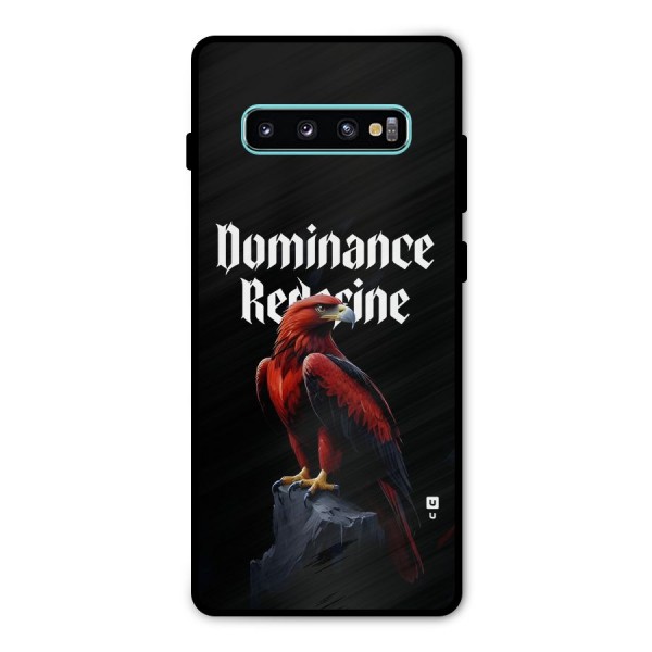 Dominance Eagle Metal Back Case for Galaxy S10 Plus