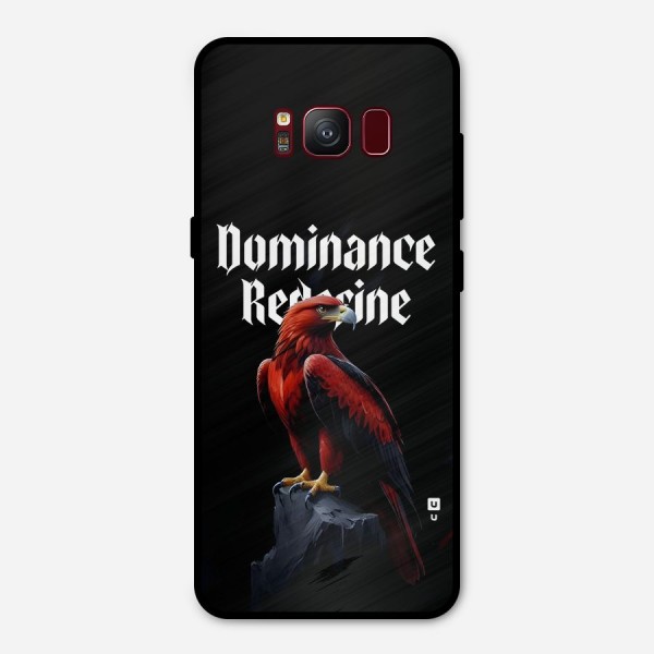 Dominance Eagle Metal Back Case for Galaxy S8