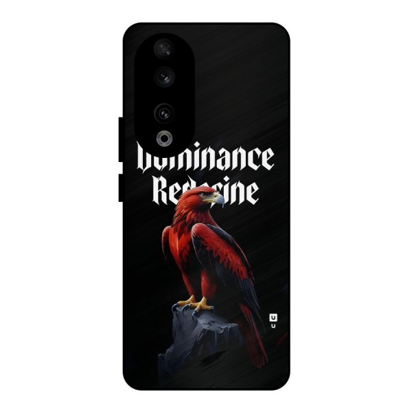 Dominance Eagle Metal Back Case for Honor 90