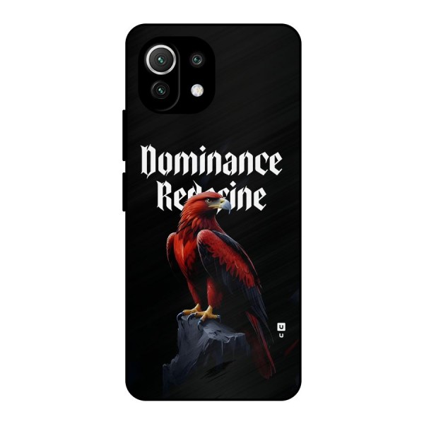 Dominance Eagle Metal Back Case for Mi 11 Lite