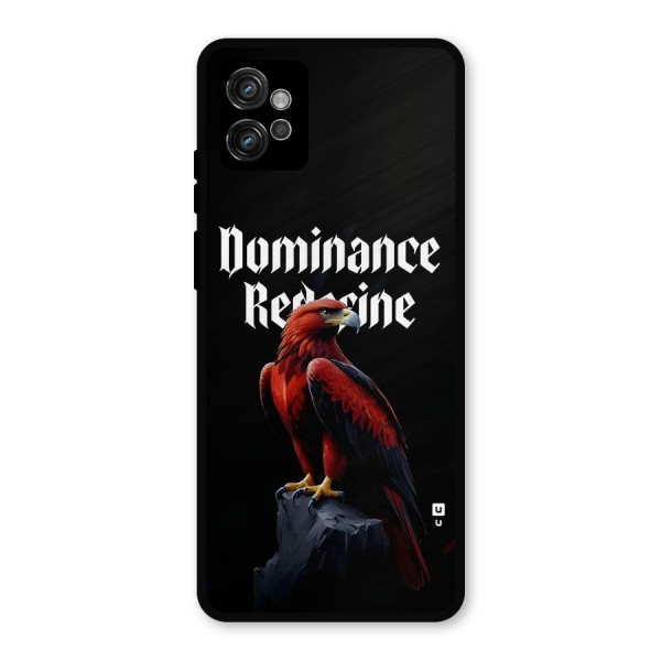 Dominance Eagle Metal Back Case for Moto G32