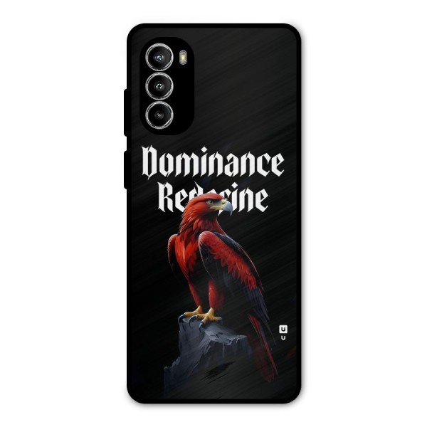 Dominance Eagle Metal Back Case for Moto G52