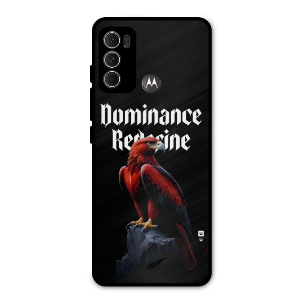 Dominance Eagle Metal Back Case for Moto G60