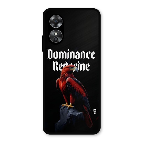 Dominance Eagle Metal Back Case for Oppo A17