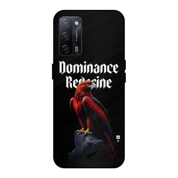 Dominance Eagle Metal Back Case for Oppo A53s 5G