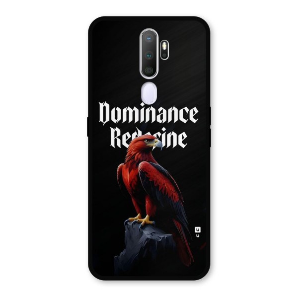 Dominance Eagle Metal Back Case for Oppo A5 (2020)