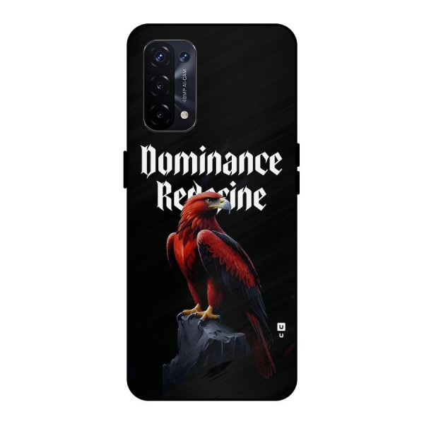 Dominance Eagle Metal Back Case for Oppo A74 5G