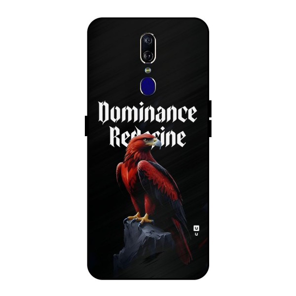 Dominance Eagle Metal Back Case for Oppo F11