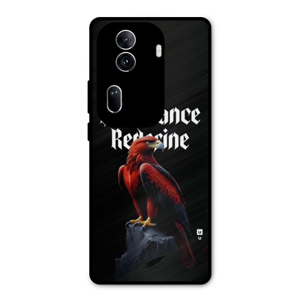 Dominance Eagle Metal Back Case for Oppo Reno11 Pro 5G