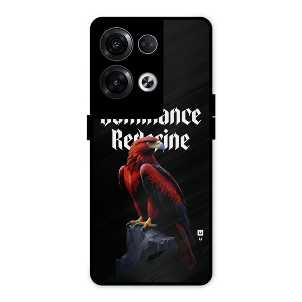 Dominance Eagle Metal Back Case for Oppo Reno8 Pro 5G