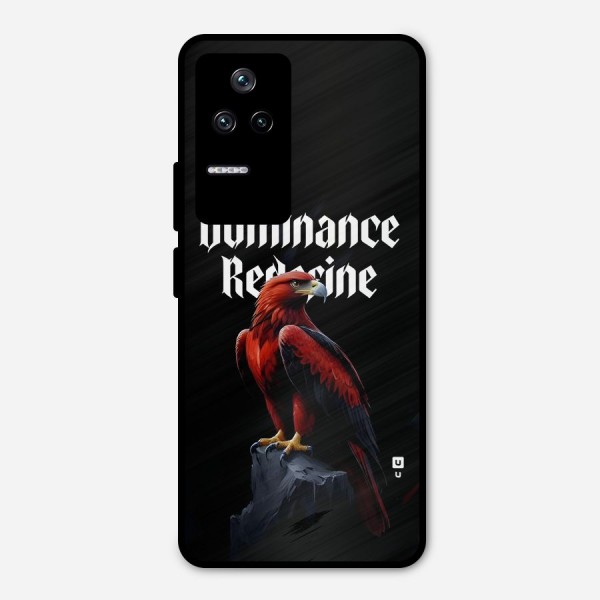 Dominance Eagle Metal Back Case for Poco F4 5G