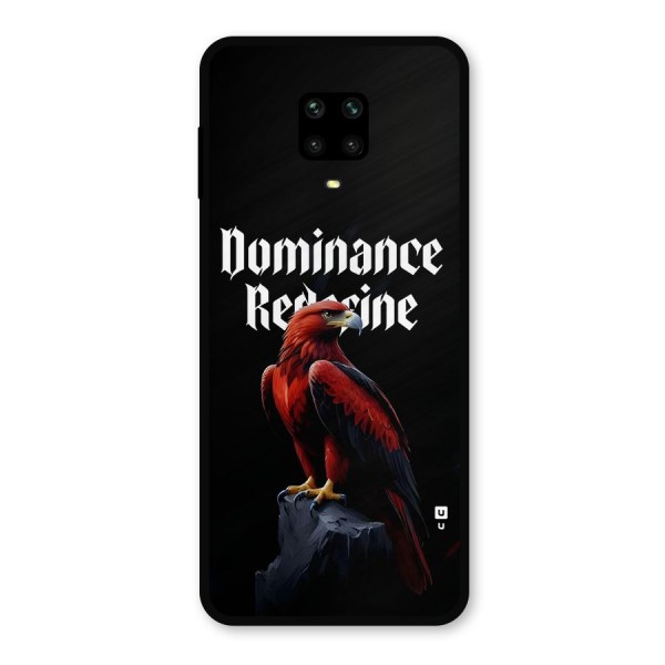 Dominance Eagle Metal Back Case for Poco M2