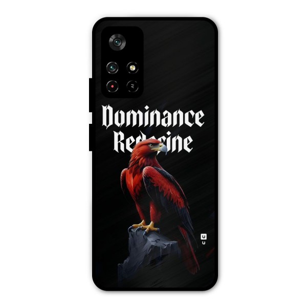 Dominance Eagle Metal Back Case for Poco M4 Pro 5G