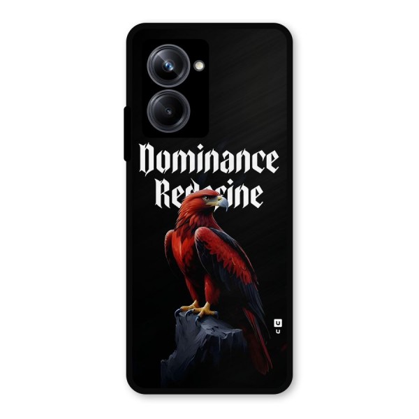 Dominance Eagle Metal Back Case for Realme 10 Pro