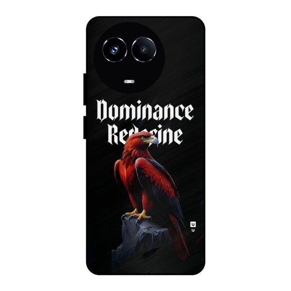 Dominance Eagle Metal Back Case for Realme 11X