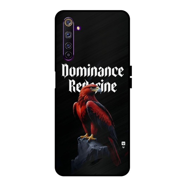 Dominance Eagle Metal Back Case for Realme 6 Pro