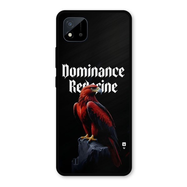 Dominance Eagle Metal Back Case for Realme C11 2021