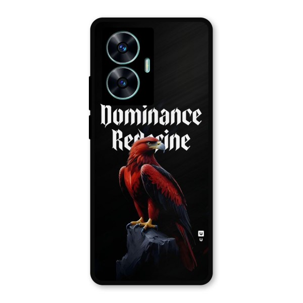 Dominance Eagle Metal Back Case for Realme C55