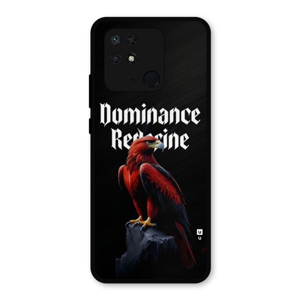 Dominance Eagle Metal Back Case for Redmi 10