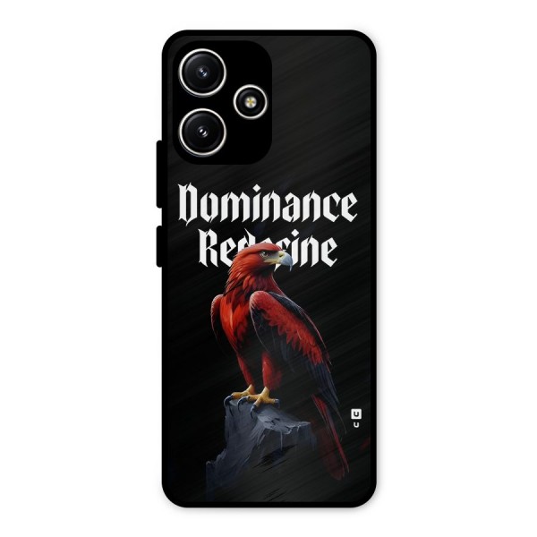 Dominance Eagle Metal Back Case for Redmi 12 5G