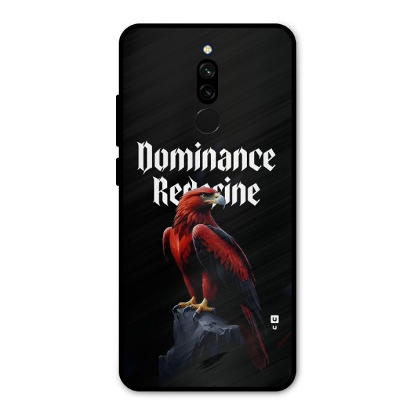 Dominance Eagle Metal Back Case for Redmi 8