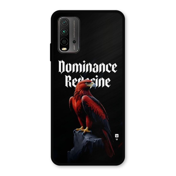 Dominance Eagle Metal Back Case for Redmi 9 Power