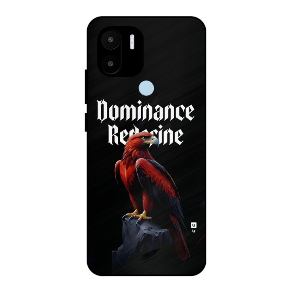 Dominance Eagle Metal Back Case for Redmi A1 Plus