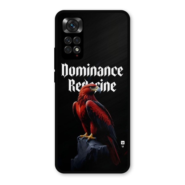 Dominance Eagle Metal Back Case for Redmi Note 11