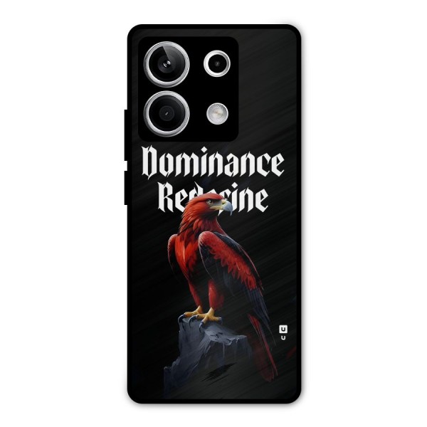 Dominance Eagle Metal Back Case for Redmi Note 13 5G