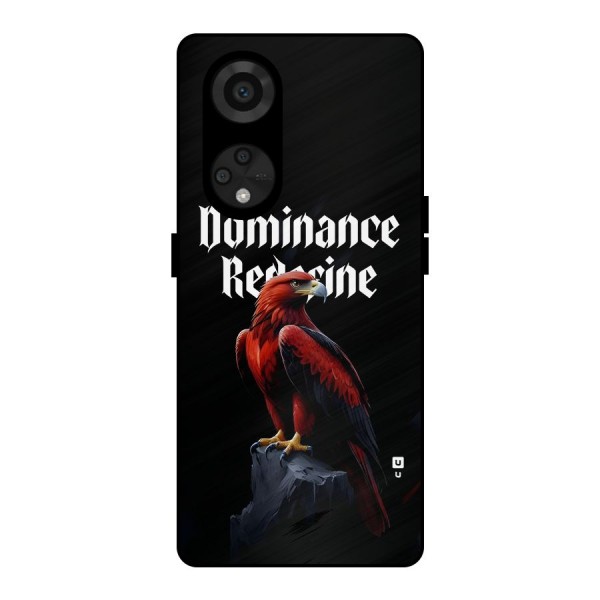 Dominance Eagle Metal Back Case for Reno8 T 5G