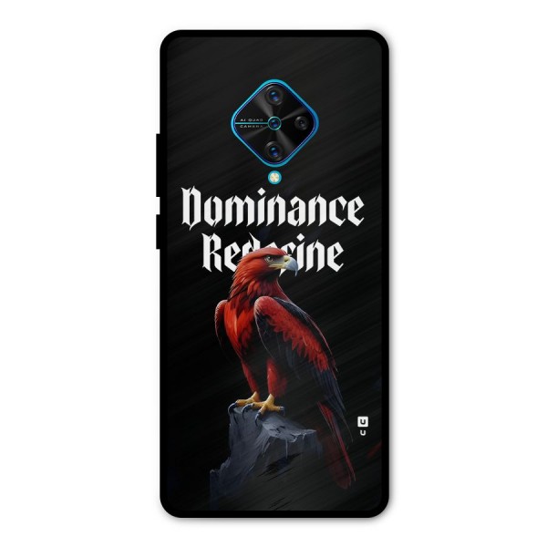 Dominance Eagle Metal Back Case for Vivo S1 Pro