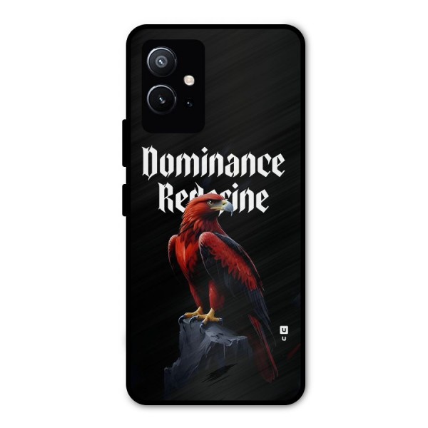 Dominance Eagle Metal Back Case for Vivo T1 5G