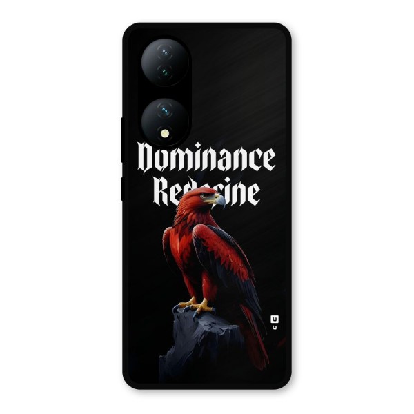 Dominance Eagle Metal Back Case for Vivo T2