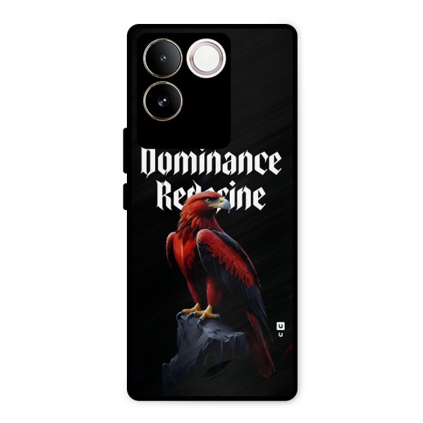 Dominance Eagle Metal Back Case for Vivo T2 Pro