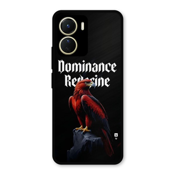 Dominance Eagle Metal Back Case for Vivo T2x