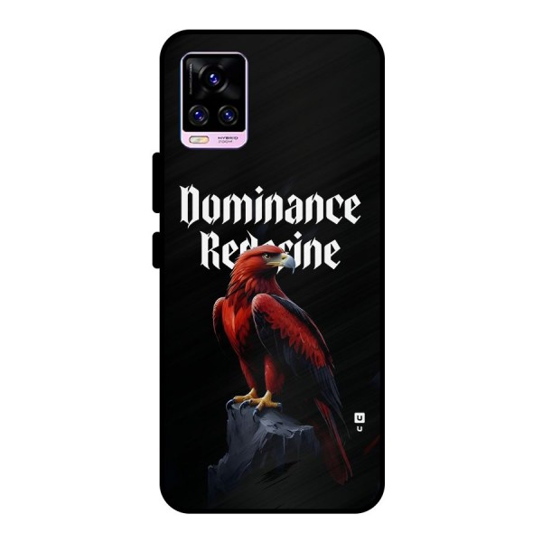 Dominance Eagle Metal Back Case for Vivo V20 Pro