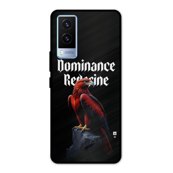 Dominance Eagle Metal Back Case for Vivo V21e 5G