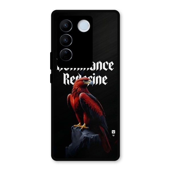 Dominance Eagle Metal Back Case for Vivo V27